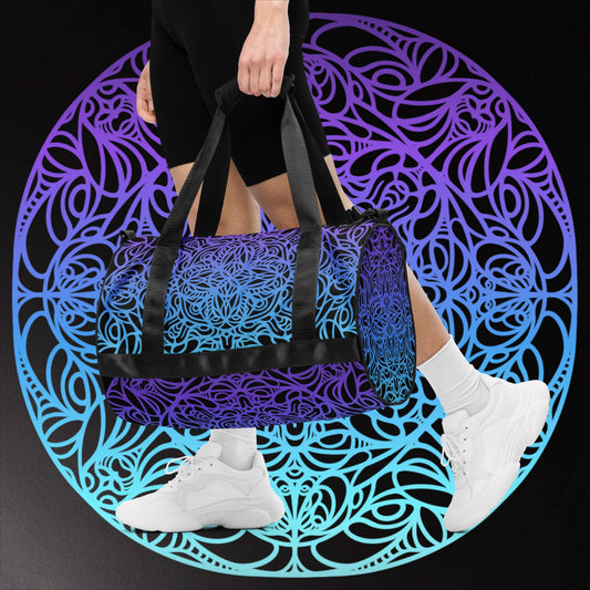 "Egregore" All-over print gym bag